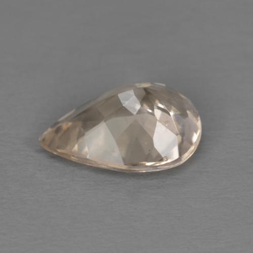 0.85캐럿 천연 미디엄 핑크 모가나이트, 배 모양, 8.1×6 mm, VS