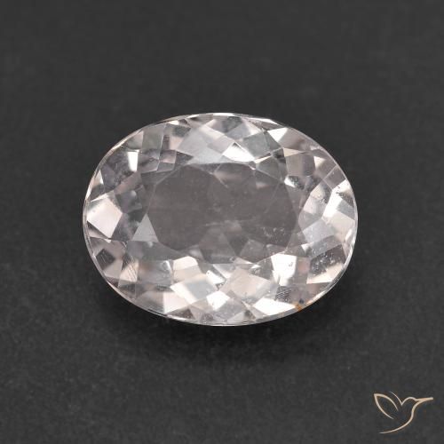 1.80ct 자연스러운 매우 밝은 분홍색 모르가나이트, 타원형, VS