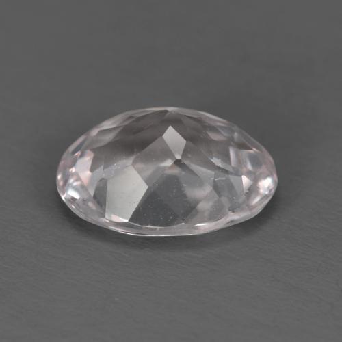 1.74캐럿 천연 라이트 핑크 모가나이트, 타원형 컷, 9.1×7.2 mm, VVS-VS