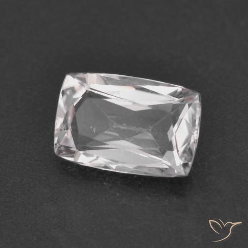 1.03ct 자연스러운 라이트 핑크 모르가나이트, 방석, VVS-VS