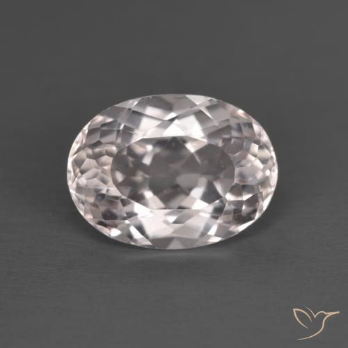 2.58ct 자연스러운 라이트 핑크 모르가나이트, 타원형, VVS-VS