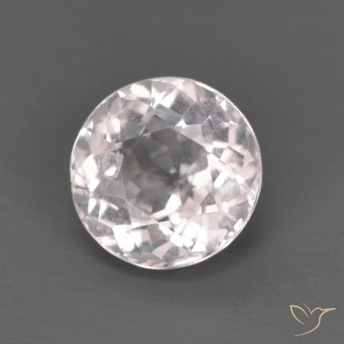 1.46ct 자연스러운 라이트 핑크 모르가나이트, 둥근, VS-SI