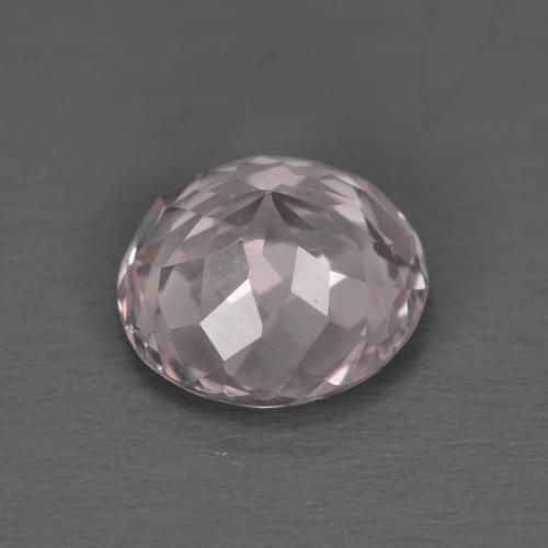 1.85캐럿 천연 라이트 핑크 모가나이트, 라운드 컷, 8.15 mm, VVS-VS