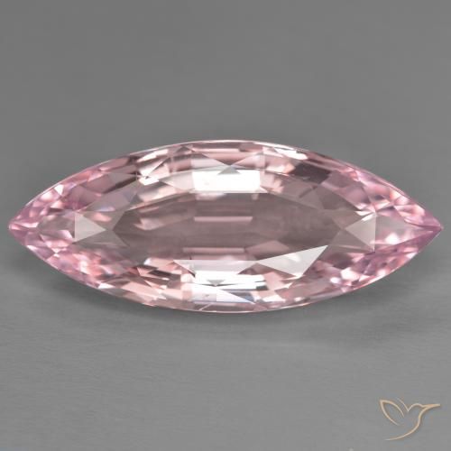 13.37ct 자연스러운 라이트 버블검 핑크 모르가나이트, 보석, VS