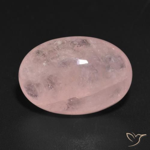 11.21ct 자연스러운 미디엄 핑크 모르가나이트, 타원형, 투명한