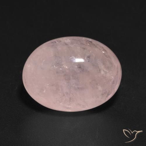 6.03ct 자연스러운 로즈 핑크 모르가나이트, 타원형, 투명한