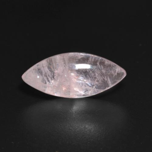 2.86캐럿 천연 코랄 핑크 모가나이트, 마퀴즈, 13.9×6.1 mm, 투명한