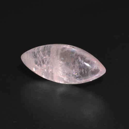 2.86캐럿 천연 코랄 핑크 모가나이트, 마퀴즈, 13.9×6.1 mm, 투명한