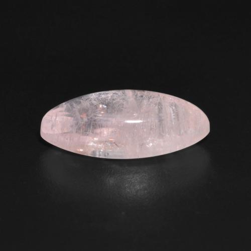 2.86캐럿 천연 코랄 핑크 모가나이트, 마퀴즈, 13.9×6.1 mm, 투명한