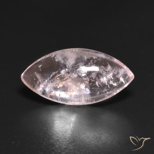 3.86ct 자연스러운 라이트 로즈 핑크 모르가나이트, 보석, 투명한