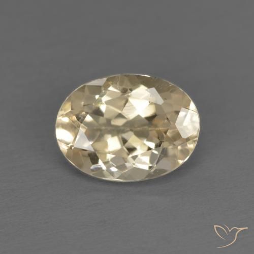1.15ct 자연스러운 크림 모르가나이트, 타원형, VS