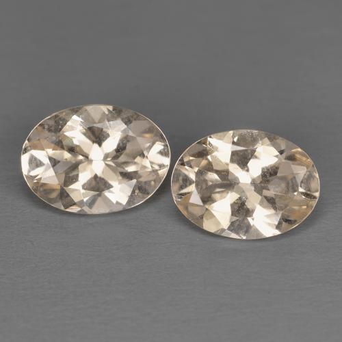 2.08캐럿 천연 미디엄 핑크 모르가나이트 보석, 타원형 컷, VS