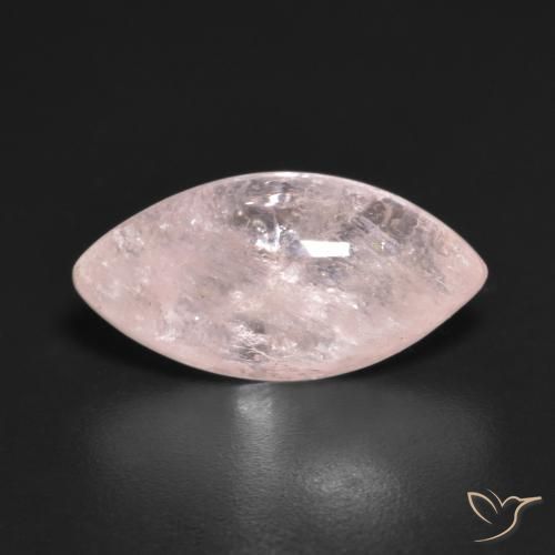 4.44ct 자연스러운 라이트 핑크 모르가나이트, 보석, 투명한