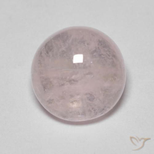 3.10ct 자연스러운 로즈 핑크 모르가나이트, 둥근, 투명한
