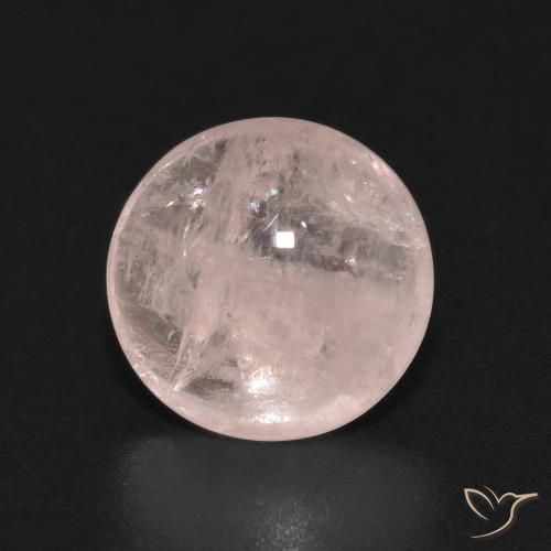 3.12ct 자연스러운 플라밍고 핑크 모르가나이트, 둥근, 투명한