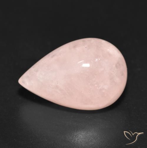 8.45ct 자연스러운 미디엄 핑크 모르가나이트, 배 모양, 투명한