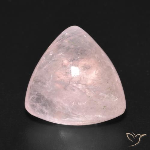 6.66ct 자연스러운 미디엄 핑크 모르가나이트, 일조, 투명한