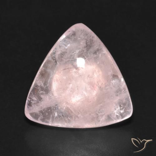 5.39ct 자연스러운 플라밍고 핑크 모르가나이트, 일조, 투명한