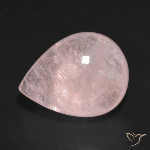 10캐럿 핑크 모거나이트, 아프가니스탄산 배 컷 15.8 x 12.1mm, Photo A