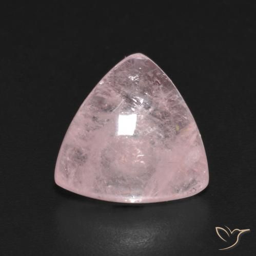 3.93ct 자연스러운 코랄 핑크 모르가나이트, 일조, 투명한
