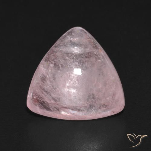 5.33ct 자연스러운 코랄 핑크 모르가나이트, 일조, 투명한