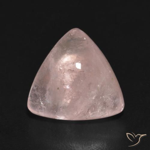 4.96ct 자연스러운 라이트 로즈 핑크 모르가나이트, 일조, 투명한