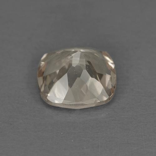 0.81캐럿 천연 라이트 골든 모가나이트, 쿠션 컷, 6.1×6.1 mm, VS