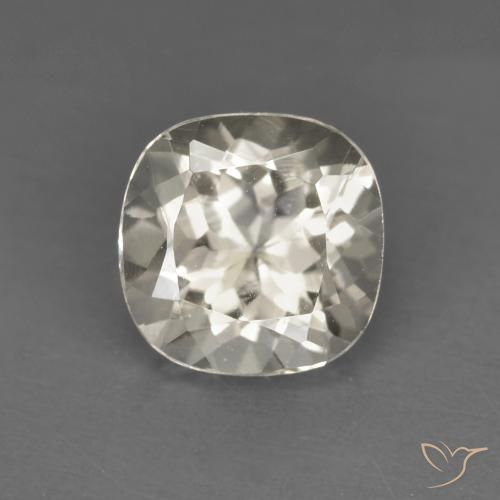 0.99ct 자연스러운 라이트 골든 모르가나이트, 방석, VS