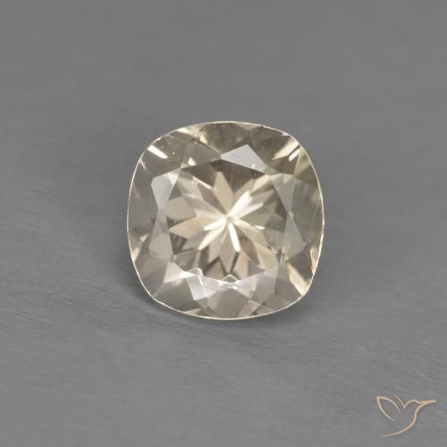 1.00ct 자연스러운 라이트 골든 모르가나이트, 방석, VS