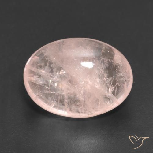 7.80ct 자연스러운 라이트 핑크 모르가나이트, 타원형, 투명한