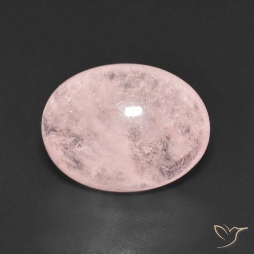 3.73ct 자연스러운 라이트 핑크 모르가나이트, 타원형, 투명한