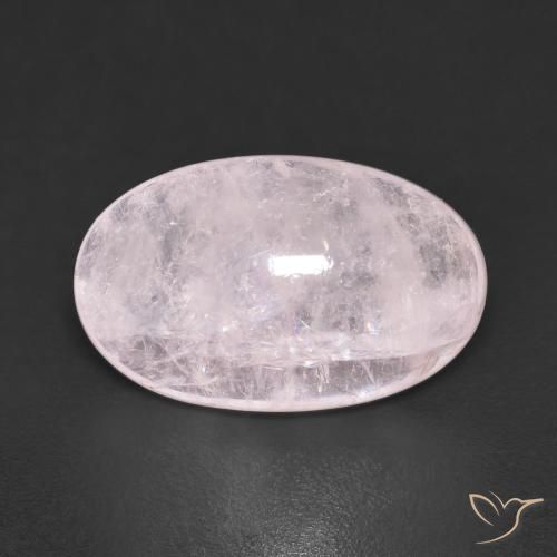7.32ct 자연스러운 매우 밝은 분홍색 모르가나이트, 타원형, 투명한