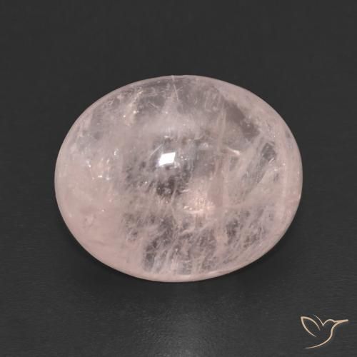 4.68ct 자연스러운 라이트 핑크 모르가나이트, 타원형, 투명한