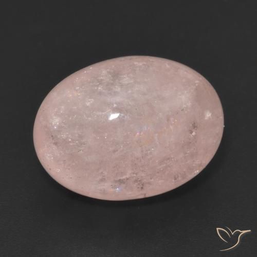 9.93ct 자연스러운 라이트 핑크 모르가나이트, 타원형, 투명한