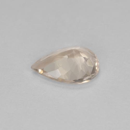 0.54캐럿 천연 라이트 골든 모가나이트, 배 모양, 7.1×5.2 mm, VS