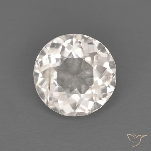 0.95ct 자연스러운 매우 밝은 분홍색 모르가나이트, 둥근, VS