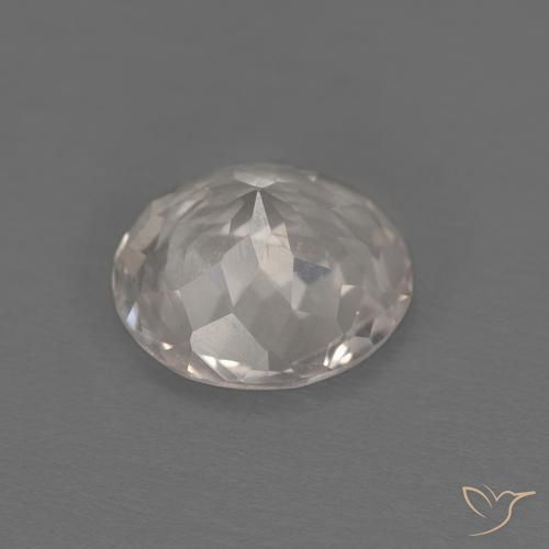 0.95캐럿 천연 매우 밝은 분홍색 모르가나이트, 둥근, VS