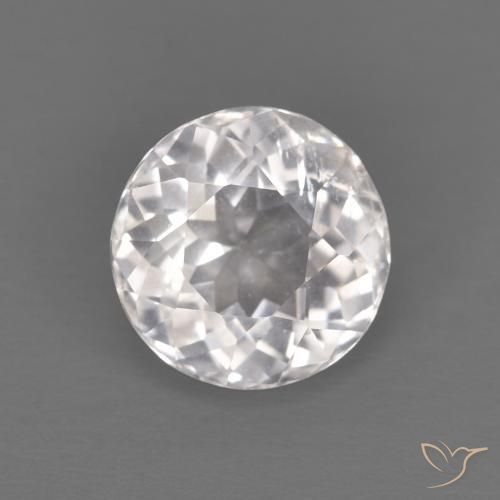 1.17ct 자연스러운 매우 밝은 분홍색 모르가나이트, 둥근, VS