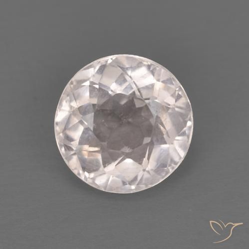 1.16ct 자연스러운 매우 밝은 분홍색 모르가나이트, 둥근, VS