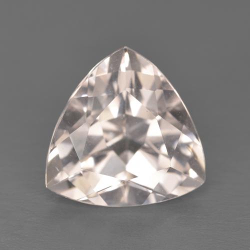 4.40캐럿 천연 Medium Light-Pink 모가나이트, 트릴리언, 11×10.8 mm, VVS-VS