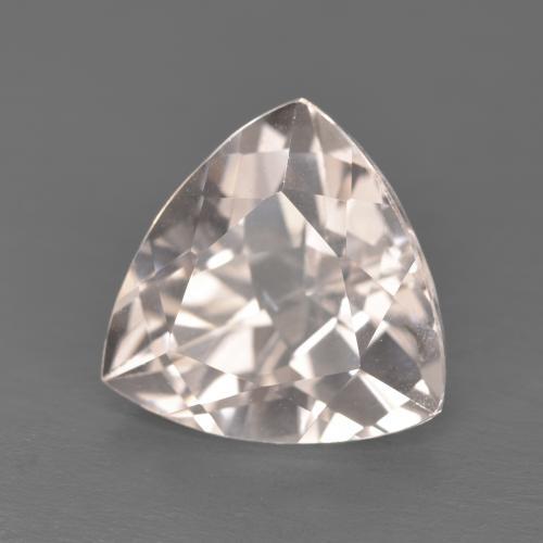 4.40캐럿 천연 Medium Light-Pink 모가나이트, 트릴리언, 11×10.8 mm, VVS-VS