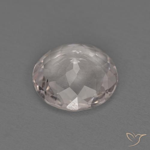 0.97캐럿 천연 매우 밝은 분홍색 모르가나이트, 둥근, VVS-VS