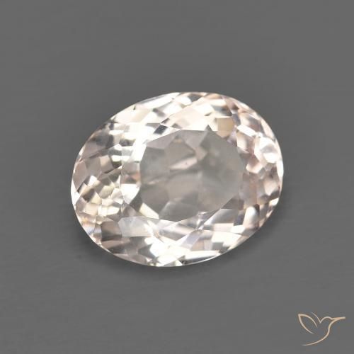 2.66캐럿 천연 Medium Light-Pink 모르가나이트, 타원형, VVS-VS
