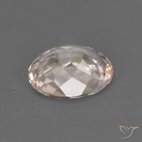 2.66캐럿 천연 Medium Light-Pink 모르가나이트, 타원형, VVS-VS