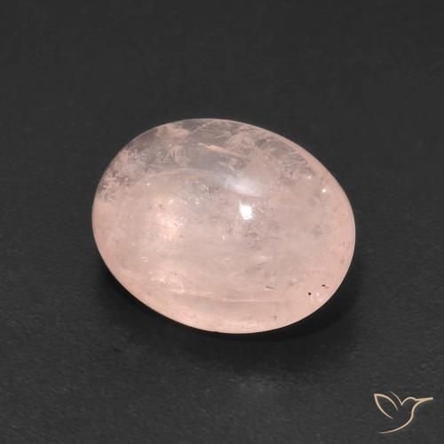 4.11캐럿 천연 Medium Light-Pink 모르가나이트, 타원형, 투명한
