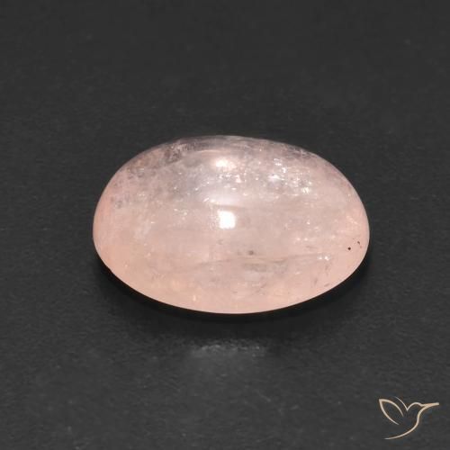4.11캐럿 천연 Medium Light-Pink 모르가나이트, 타원형, 투명한