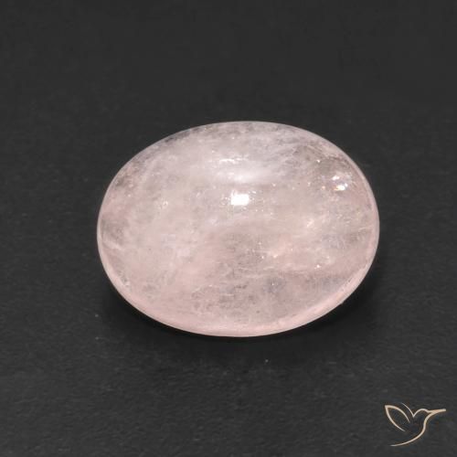 3.67ct 자연스러운 미디엄 핑크 모르가나이트, 타원형, 투명한