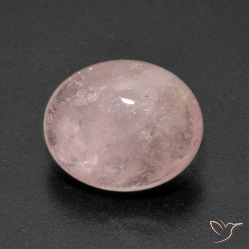 4.47ct 자연스러운 플라밍고 핑크 모르가나이트, 타원형, 투명한