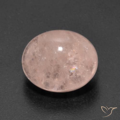 4.50ct 자연스러운 새먼 핑크 모르가나이트, 타원형, 투명한