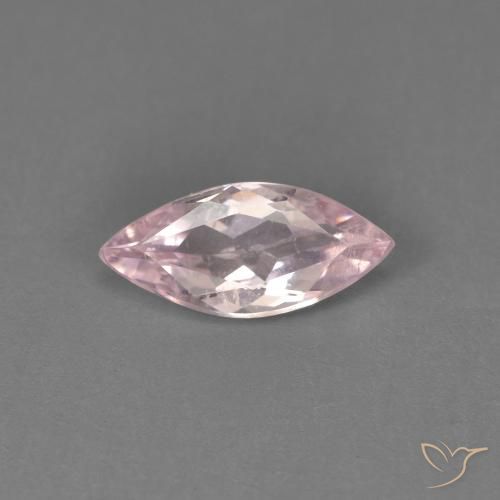 0.48ct 자연스러운 라이트 핑크 모르가나이트, 보석, VS